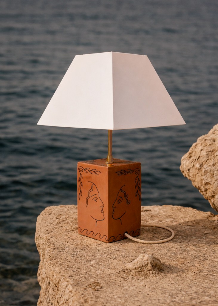 Lampe à poser – Les Amoureux